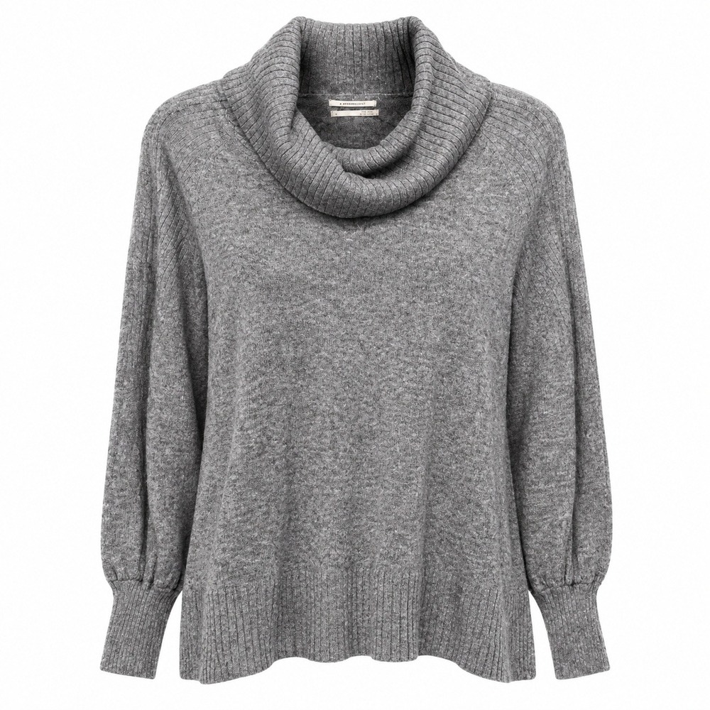 Anthropologie Quiet Luxury Sweater Women Small Minimalist Coquette Soft Girl